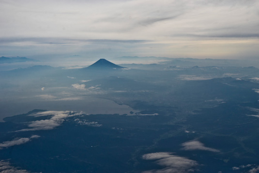 Mt. Fuji from the Skies