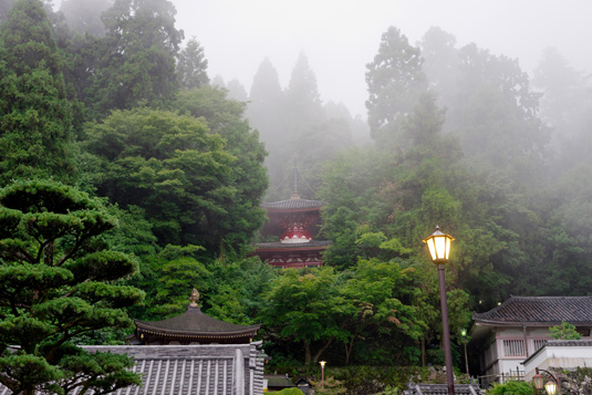 Hozan-ji Temple in the Hills